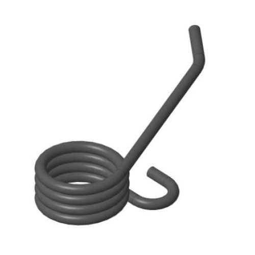 Pružina zkrutná 20.5x12.1mm 2 HEAT R/L 2G S 70.44.33.23 